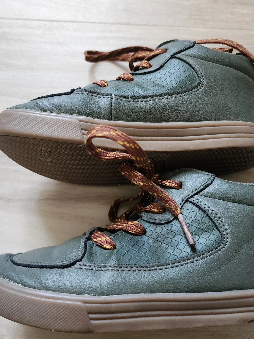 OshKosh B'Gosh Toddler Boys Castle Fashion Boots Size 11 M Dark Green